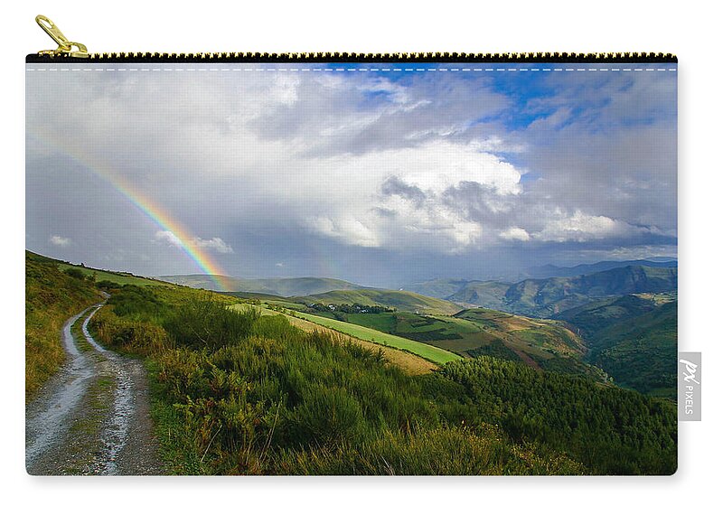 The Way Carry-all Pouch featuring the photograph The Way by Adam Mateo Fierro