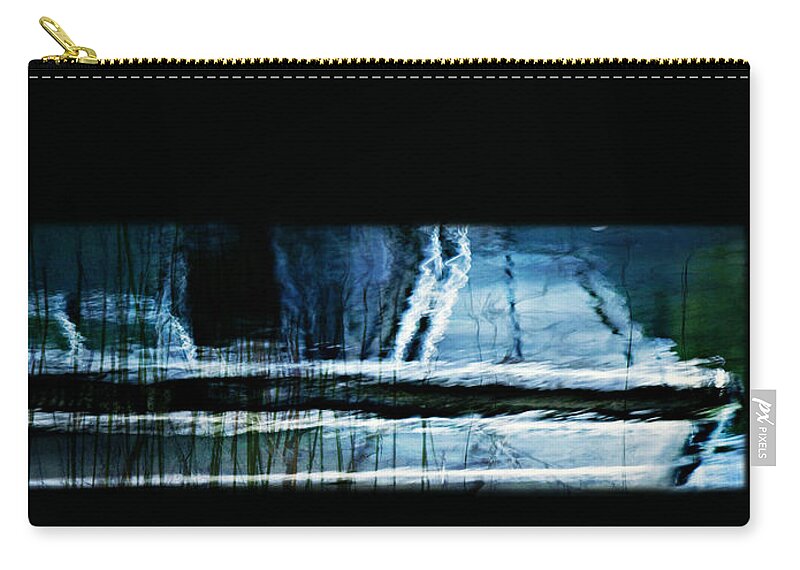 Boat Zip Pouch featuring the photograph Her Watery Grave by Theresa Tahara