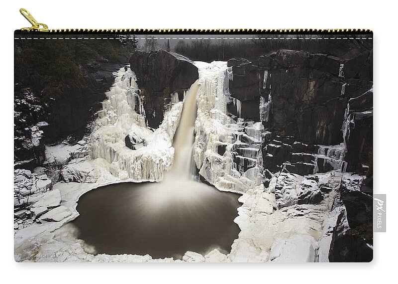 Autumn Carry-all Pouch featuring the photograph High Falls by Jakub Sisak
