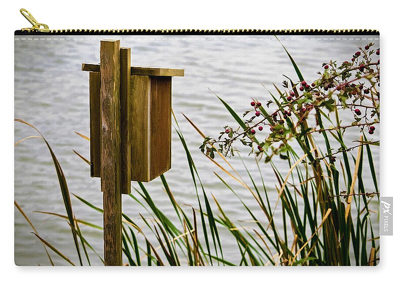 Home Is Zip Pouch featuring the photograph Home Is by Jordan Blackstone