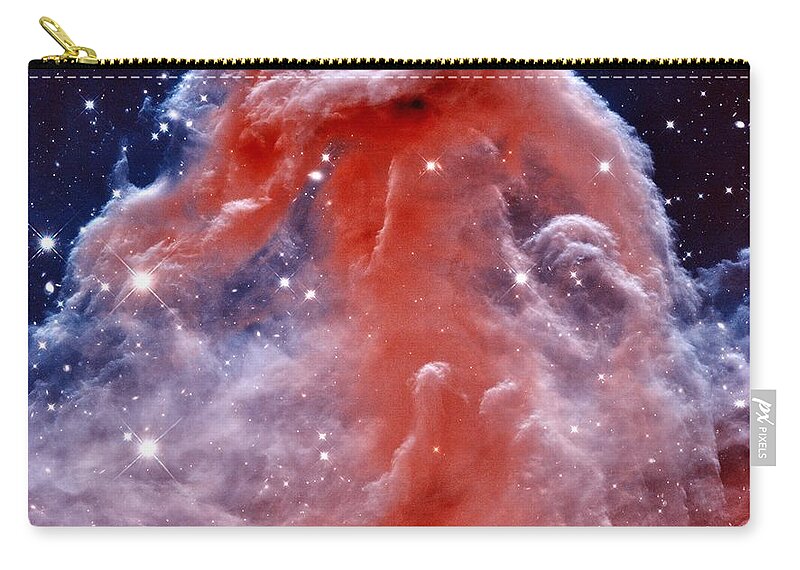 Cosmos Zip Pouch featuring the photograph Horsehead Nebula by Benjamin Yeager