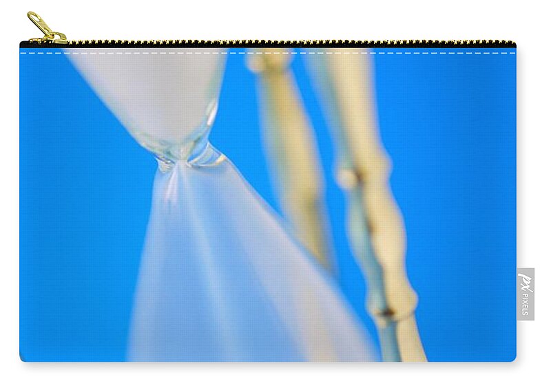 Arranged Zip Pouch featuring the photograph Hourglass by Don Hammond