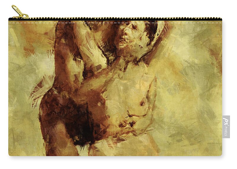Love Zip Pouch featuring the photograph I Love You by Kurt Van Wagner