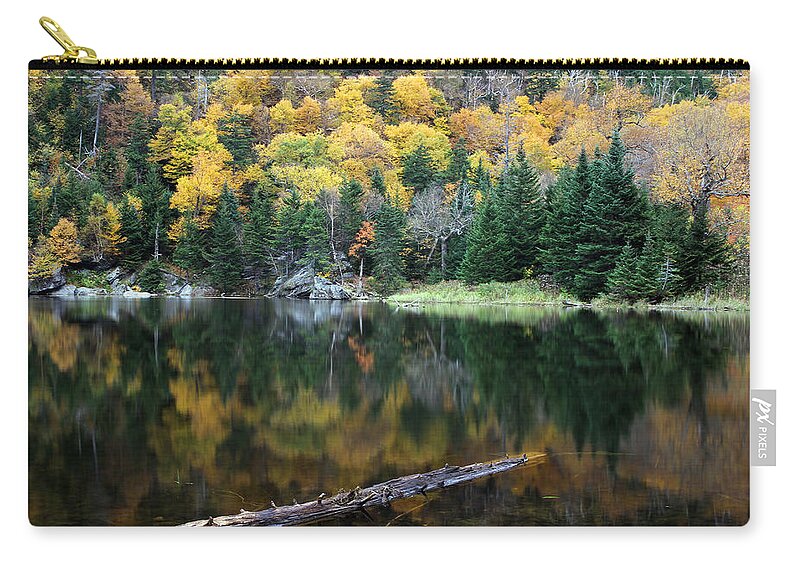 New Zip Pouch featuring the photograph Idyllic Vermont Autumn Glory by Juergen Roth