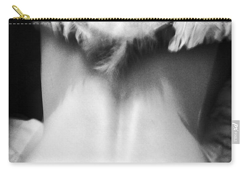 Angel Zip Pouch featuring the photograph If I was God what could I do for this lost Angel by Stelios Kleanthous