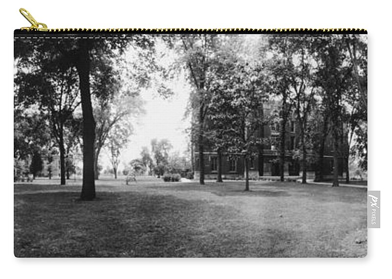 1914 Zip Pouch featuring the photograph Illinois Knox College, C1914 by Granger