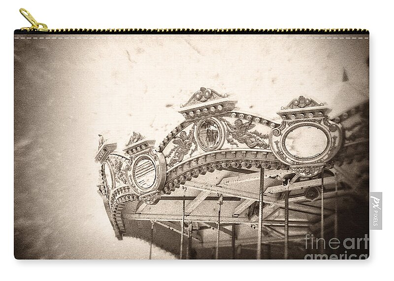 Boardwalk Zip Pouch featuring the photograph Impossible Dream by Trish Mistric