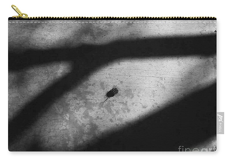 Abstract Zip Pouch featuring the photograph In between by Fei A