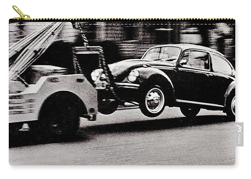 Volkswagen Zip Pouch featuring the photograph Inconceivable by Benjamin Yeager
