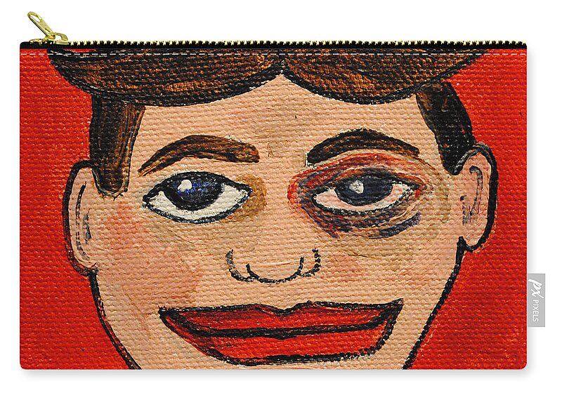 Tillie Carry-all Pouch featuring the painting It was a Good night by Patricia Arroyo