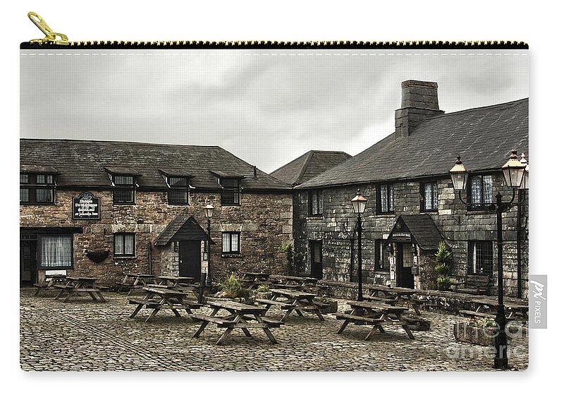 Inn Zip Pouch featuring the photograph Jamaica Inn. by Linsey Williams