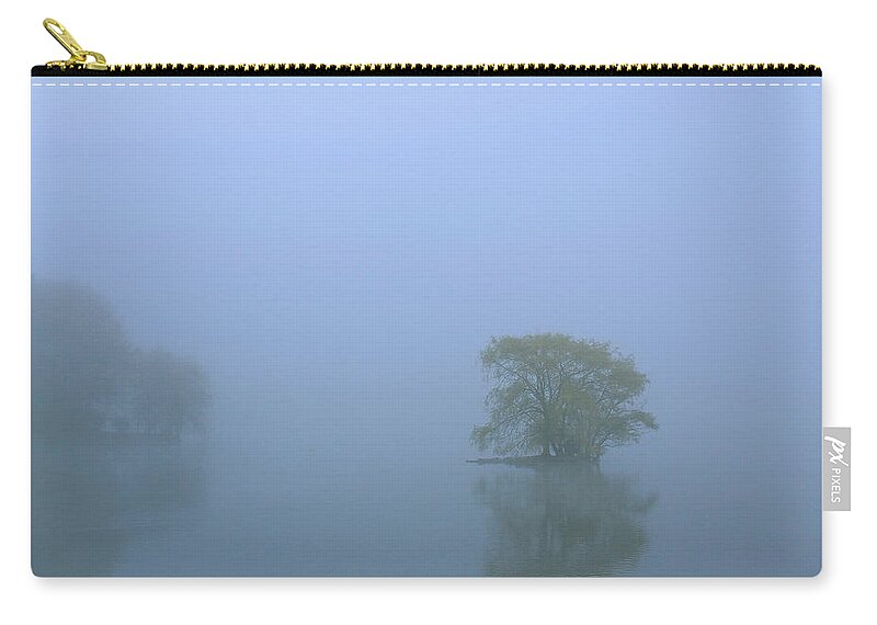 Boston Zip Pouch featuring the photograph Jamaica Pond by Juergen Roth