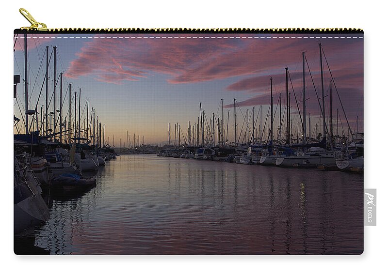 Marina Zip Pouch featuring the photograph Just A Fleeting Moment by Heidi Smith