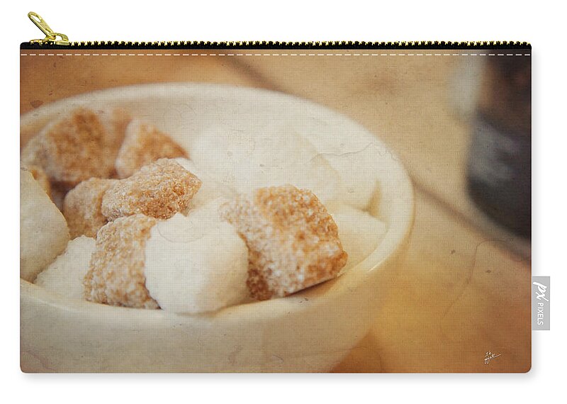 Sugar Cubes Zip Pouch featuring the photograph Just A Spoonful of Sugar by TK Goforth