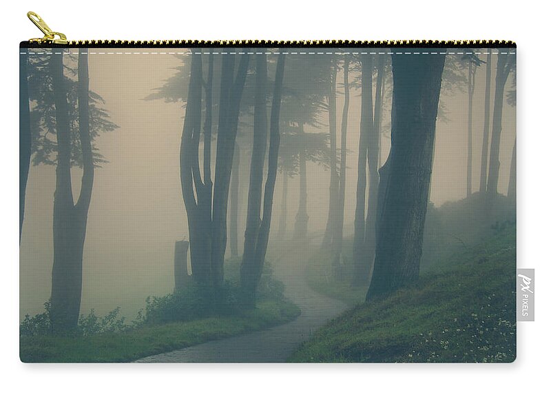 San Francisco Zip Pouch featuring the photograph Just Whisper by Laurie Search