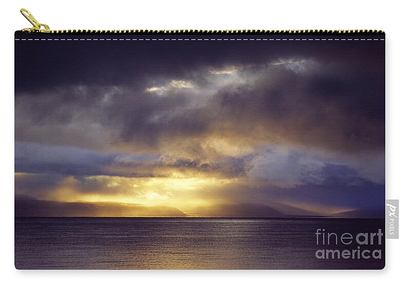 Ancient Civilizations Zip Pouch featuring the photograph Lake Manasaraovar Tibet by Craig Lovell