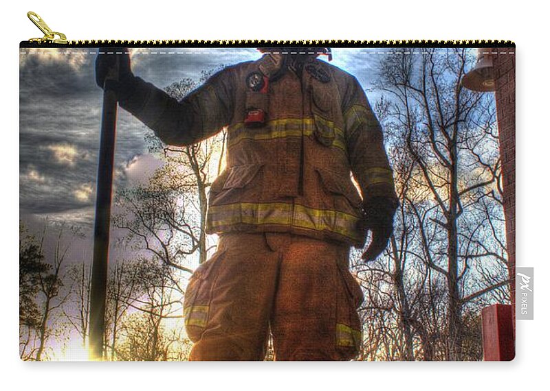 Larger Than Life Zip Pouch featuring the photograph Larger than Life by Shannon Louder