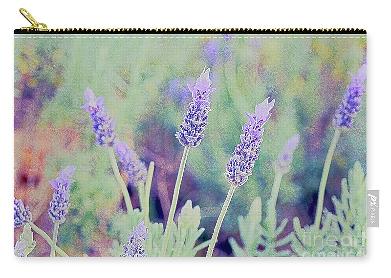  Lavender Zip Pouch featuring the photograph Lavender by Cassandra Buckley