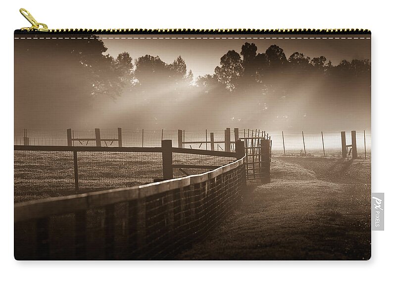 Farm Zip Pouch featuring the photograph Life On The Farm by John Magyar Photography