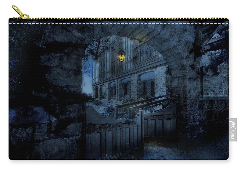 Light Zip Pouch featuring the photograph Light the Way by Shelley Neff