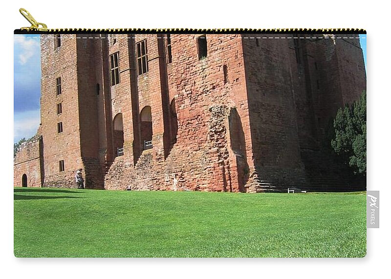 Kenilworth Castle Zip Pouch featuring the photograph Like Home by Denise Railey