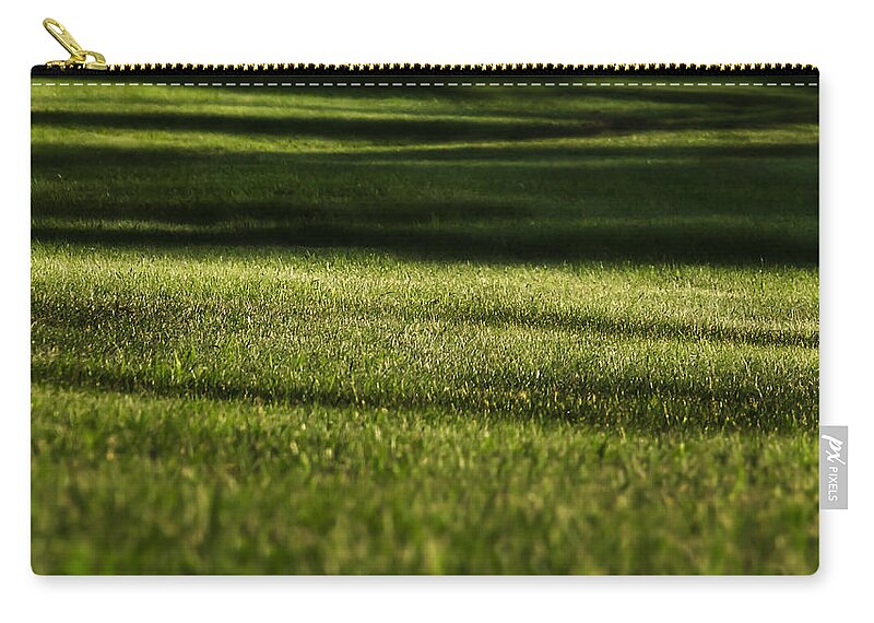 Grass Zip Pouch featuring the photograph Lines by Melissa Petrey