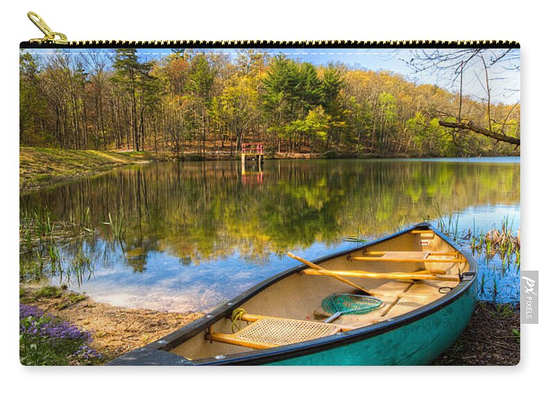 Appalachia Carry-all Pouch featuring the photograph Little Bit of Heaven by Debra and Dave Vanderlaan