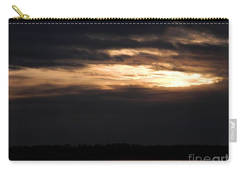 Sunset Zip Pouch featuring the photograph Looking Down by Gallery Of Hope 