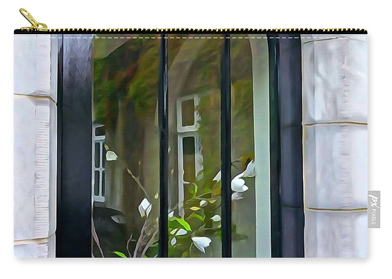 Window Zip Pouch featuring the photograph Looking In by Norma Brock