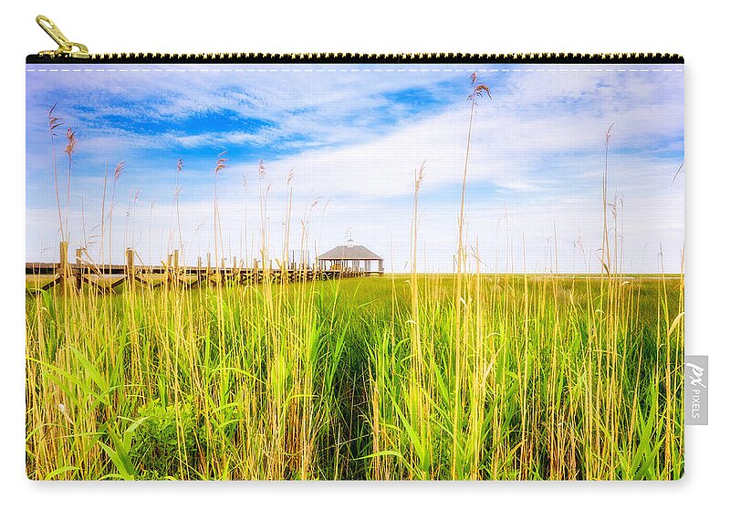 Gulf Of Mexico Carry-all Pouch featuring the photograph Lost in the Weeds by Raul Rodriguez