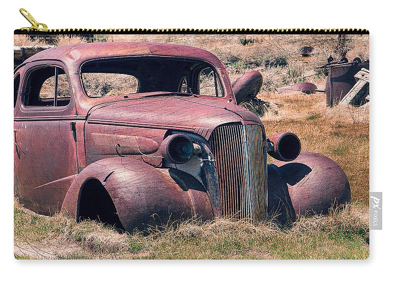 Made In America Zip Pouch featuring the photograph Low Rider by Steven Bateson