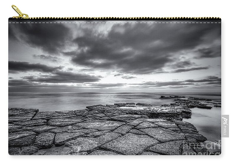 California Zip Pouch featuring the photograph Low Tide by Jennifer Magallon