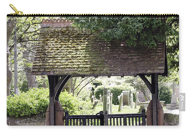 Gate Carry-all Pouch featuring the photograph LychGate by Spikey Mouse Photography