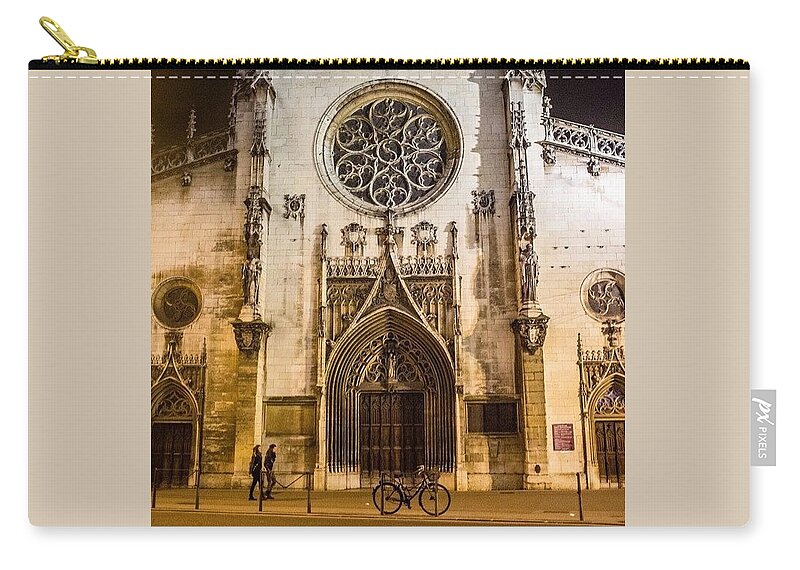 City Zip Pouch featuring the photograph Lyon by Aleck Cartwright
