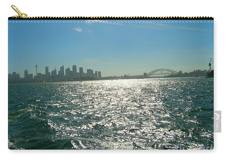 Harbour Zip Pouch featuring the photograph Magnificent Sydney Harbour by Leanne Seymour