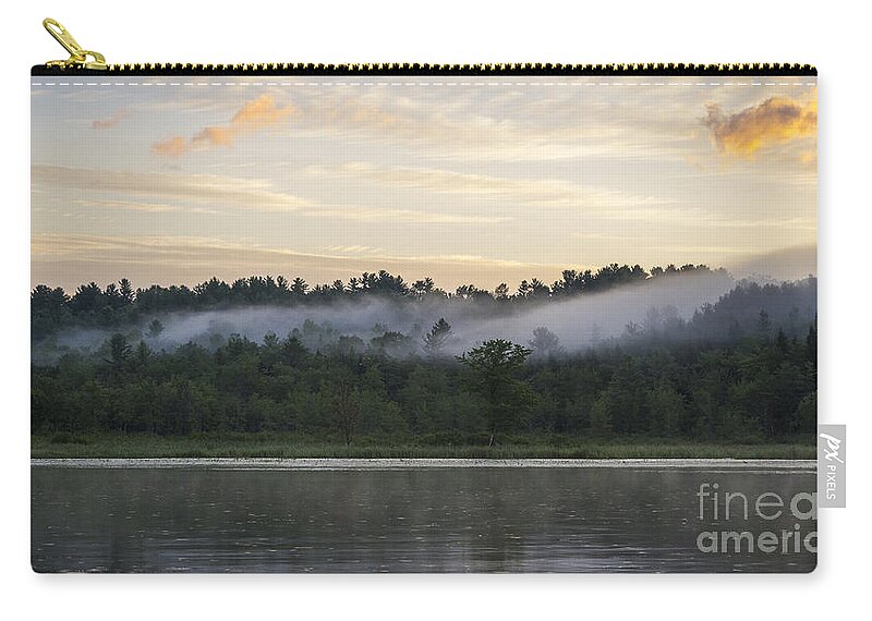 Maine Zip Pouch featuring the photograph Maine Sunrise by Steven Ralser