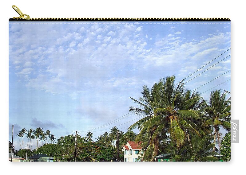 Majuro Zip Pouch featuring the photograph Majuro by Andrea Anderegg