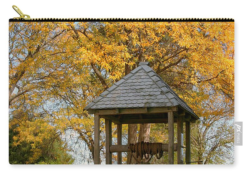 Autumn Zip Pouch featuring the photograph Make A Wish by Kim Hojnacki