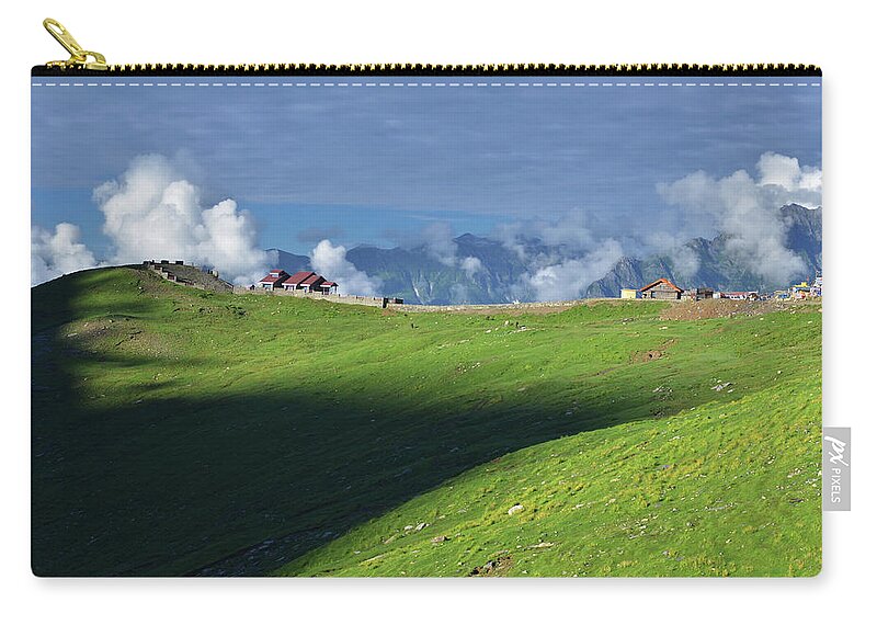 Tranquility Zip Pouch featuring the photograph Manali by Photograph By Praphat Rattanayanon