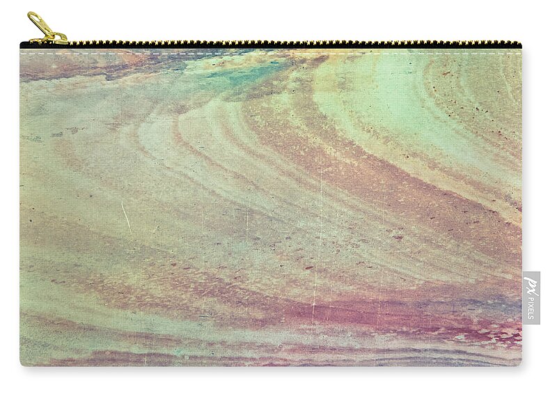 Marble Zip Pouch featuring the photograph Marble background by Tom Gowanlock