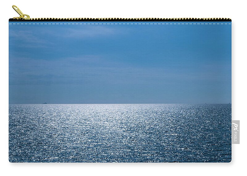 Tranquility Zip Pouch featuring the photograph Mediterranean Sea by Paolo Negri