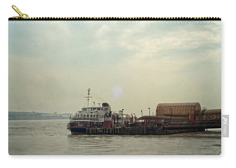 Mersey Carry-all Pouch featuring the photograph Mersey Ferry by Spikey Mouse Photography