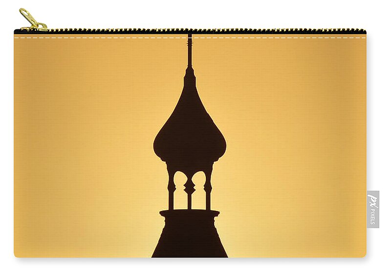 Fine Art Photography Zip Pouch featuring the photograph Minaret by David Lee Thompson
