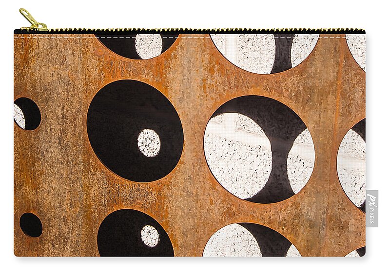 Abstracts Zip Pouch featuring the photograph Mind - Contemplation by Steven Milner
