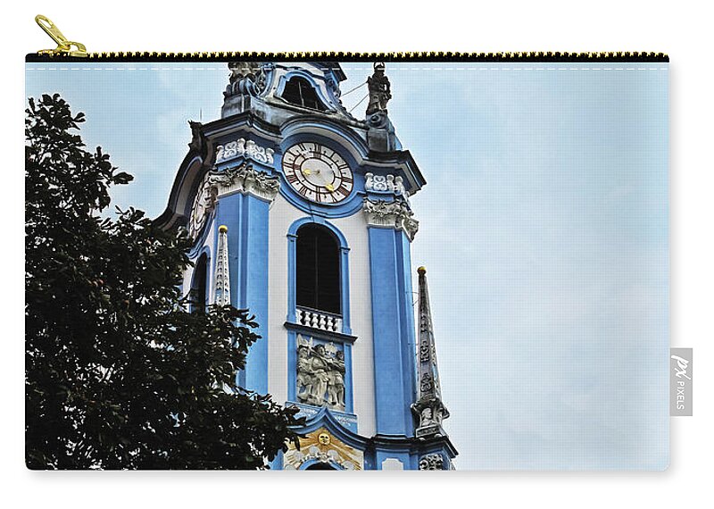 Travel Zip Pouch featuring the photograph Monastic Church by Elvis Vaughn