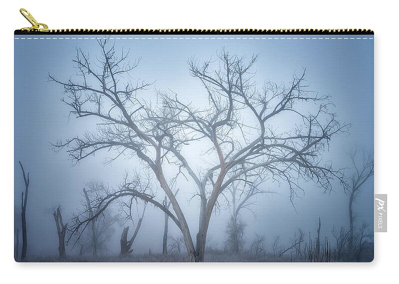 Foggy Carry-all Pouch featuring the photograph Moods of the Morning by Darren White