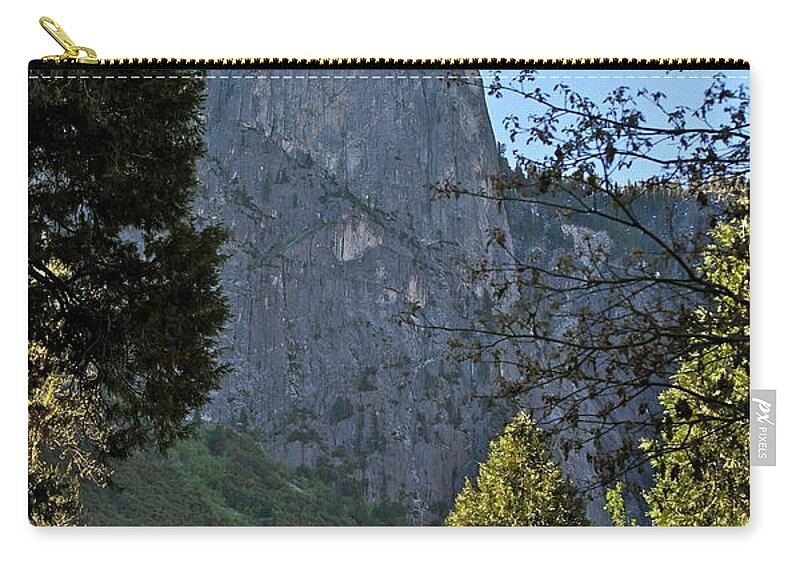 Yosemite Valley Zip Pouch featuring the photograph Morning in Yosemite Valley by Michele Myers