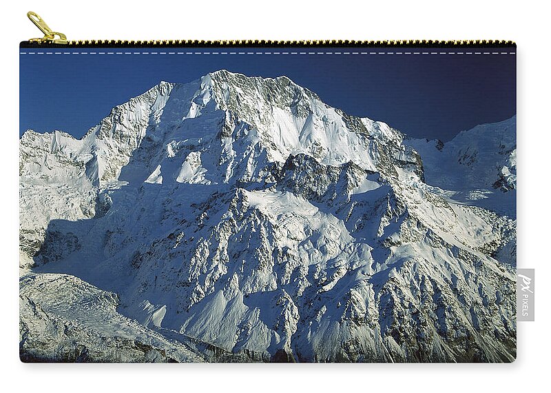 Feb0514 Zip Pouch featuring the photograph Mt Cook Eastern Side In Winter by Colin Monteath