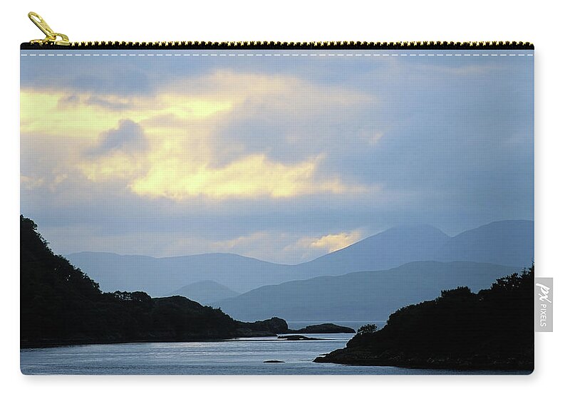Scenics Zip Pouch featuring the photograph Mull by Kodachrome25