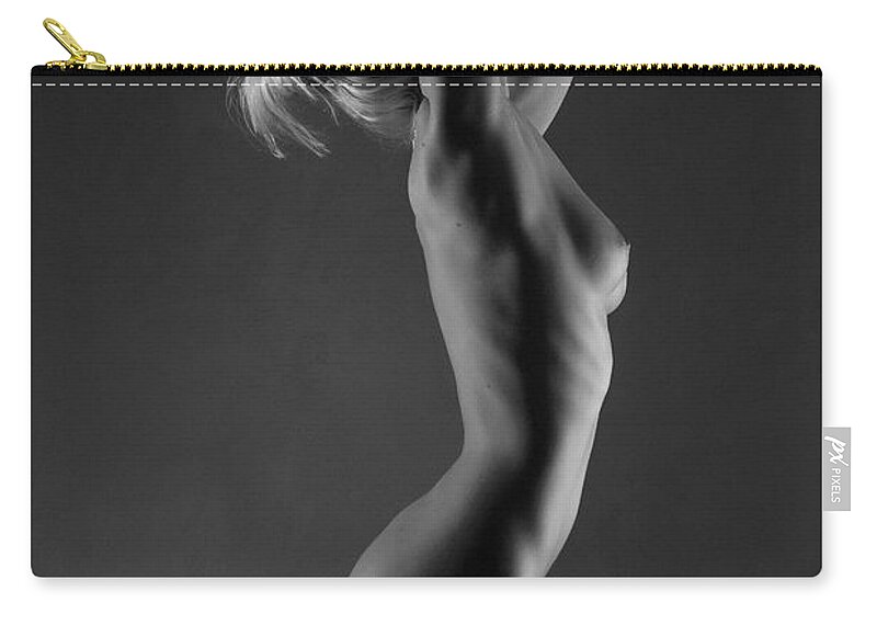 Blue Muse Fine Art Zip Pouch featuring the photograph My Aching Soul by Blue Muse Fine Art